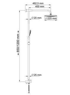 Wasserkraft A066 Душевой комплект